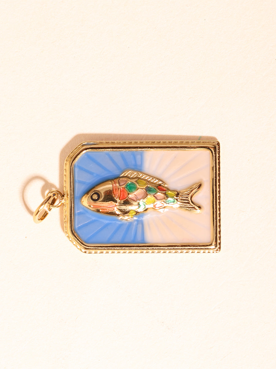 Aurora Fish Charm