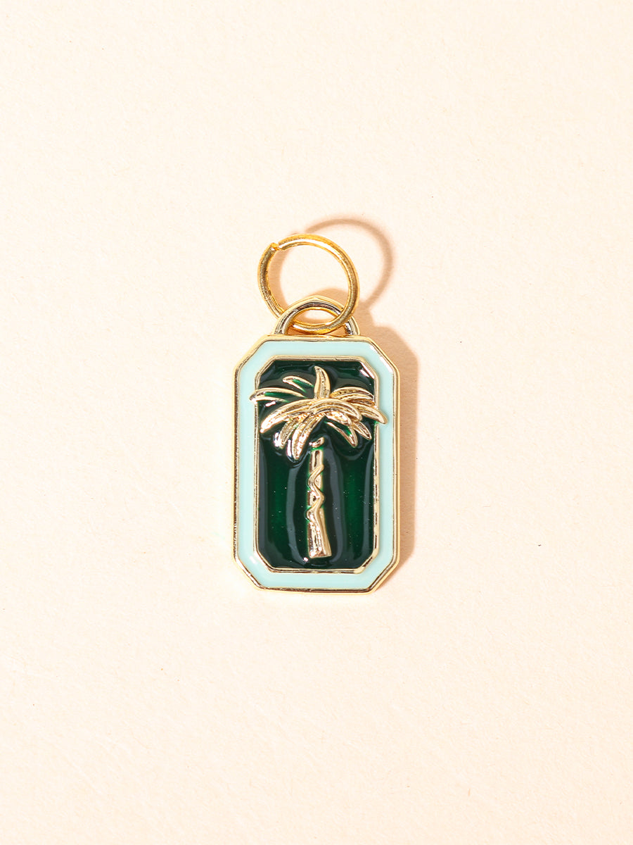 Midnight Palm Charm