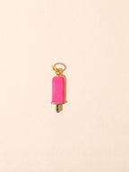Pink Popsicle Charm